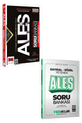 Yargı Yayınları & Yediiklim Yayınları 2025 ALES Sayısal-Sözel Yetenek Tamamı Çözümlü Soru Bankası Seti - Yargı Yayınları