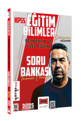 Yargı Yayınları 2025 KPSS Eğitim Bilimleri Tamamı Çözümlü Rehberlik ve Özel Eğitim Soru Bankası - Yargı Yayınları