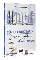 Yargı Yayınları 2025 Hukuk Mesleklerine Giriş Sınavı Türk Hukuk Tarihi Ders Notları & Soru Bankası - Yargı Yayınları