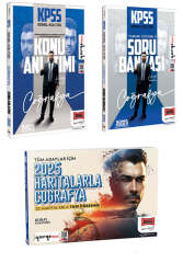 Yargı Yayınları 2025 KPSS Genel Kültür Coğrafya Seti - Yargı Yayınları