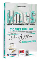 Yargı Yayınları 2025 Hukuk Mesleklerine Giriş Sınavı Ticaret Hukuku Ders Notları & Soru Bankası - Yargı Yayınları