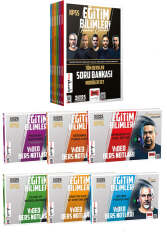 Yargı Yayınları 2025 KPSS Eğitim Bilimleri Modüler Soru Bankası ve Video Ders Notları Seti - Yargı Yayınları