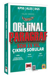 Yargı Yayınları 2025 KPSS ALES DGS Klas Serisi Orijinal Paragraf Son 15 Yıl Çıkmış Sorular - Yargı Yayınları