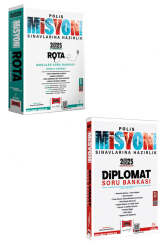 Yargı Yayınları 2025 Polis Misyon Sınavlarına Hazırlık Diplomat Serisi Rota Modüler Soru ve Diplomat Soru Bankası Seti - Yargı Yayınları