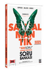 Yargı Yayınları 2025 KPSS ALES DGS Kelebek Serisi Sayısal Mantık Tamamı Çözümlü Soru Bankası - Yargı Yayınları