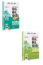 Yargı Yayınları 2025 KPSS YKS MSÜ Tamamı Çözümlü Panik Yok Dil Bilgisi Orta Seviye Seti - Yargı Yayınları