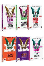 Yargı Yayınları 2025 YKS KPSS ALES DGS Kelebek Serisi Tamamı Çözümlü Kazandıran Set (6 Kitap) - Yargı Yayınları