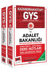 Yargı Yayınları 2024 GYS Adalet Bakanlığı Yazı İşleri Müdürü Kadrosu İçin Konu Özetli Açıklamalı Ders Notları - Yargı Yayınları