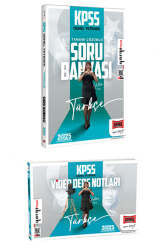 Yargı Yayınları 2025 KPSS Genel Yetenek Türkçe Soru Bankası ve Video Ders Notları Seti - Yargı Yayınları