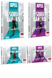 Yargı Yayınları 2025 KPSS Genel Yetenek Matematik ve Türkçe Soru Bankası & Ders Notları Seti - Yargı Yayınları
