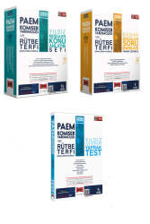 Yargı Yayınları 2025 PAEM Komiser Yardımcılığı ve Rütbe Terfi Sınavlarına Hazırlık Konu - Soru - Yaprak Test Seti (3 Kitap) - Yargı Yayınları