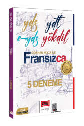 Yargı Yayınları 2025 YDS YDT E-YDS YÖKDİL Gökhan Hoca İle Fransızca 5 Deneme - Yargı Yayınları