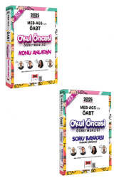 Yargı Yayınları 2025 MEB AGS İçin ÖABT Okul Öncesi Öğretmenliği Konu ve Soru Bankası Seti (2 Kitap) - Yargı Yayınları