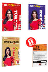 Yargı Yayınları 2025 TYT Türkçe Video Ders Notları & AYT Edebiyat Video Ders Notları ve TYT-AYT Paragraf Soru Bankası Seti - Yargı Yayınları