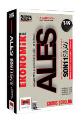 Yargı Yayınları 2025 ALES VİP Ekonomik Seri Son 11 Sınav Çıkmış Sorular (17 Kasım 2024) - Yargı Yayınları