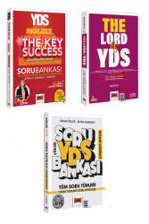 Yargı Yayınları 2025 YDS The Key To Success - The Lord Of YDS - Tüm Soru Türleri Soru Bankası Seti (3 Kitap) - Yargı Yayınları