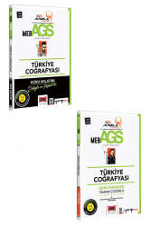 Yargı Yayınları 2025 MEB-AGS Anka Serisi Türkiye Coğrafyası Konu Anlatımı ve Soru Bankası Seti (2 Kitap) - Yargı Yayınları