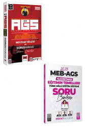 Yargı Yayınları 2025 MEB-AGS Mevzuat Bilgisi Soru Bankası ve Eğitimin Temelleri Türk Milli Eğitim Sistemi Soru Bankası Seti - Yargı Yayınları