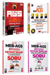 Yargı Yayınları 2025 MEB-AGS Mevzuat ve Eğitimin Temelleri Türk Milli Eğitim Sistemi Seti (4 Kitap) - Yargı Yayınları