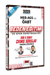 Yargı Yayınları 2025 MEB AGS ÖABT Beden Eğitimi ve Spor Öğretmenliği Son 5 Sınav Çıkmış Sorular - Yargı Yayınları