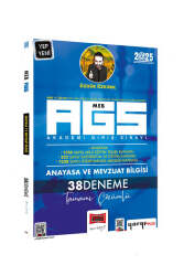 Yargı Yayınları 2025 MEB-AGS Anayasa ve Mevzuat Bilgisi Tamamı Çözümlü 38 Deneme - Yargı Yayınları