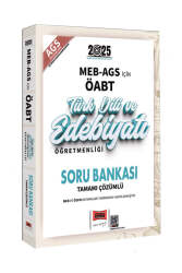 Yargı Yayınları 2025 MEB-AGS ÖABT Türk Dili ve Edebiyatı Soru Bankası - Yargı Yayınları