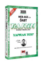 Yargı Yayınları 2025 MEB-AGS ÖABT Tarih Öğretmenliği Yaprak Test - Yargı Yayınları