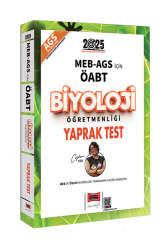Yargı Yayınları 2025 MEB-AGS ÖABT Biyoloji Öğretmenliği Yaprak Test - Yargı Yayınları