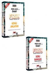 Yargı Yayınları 2025 MEB-AGS ÖABT Fizik Öğretmenliği Konu ve Soru Bankası Seti - Yargı Yayınları