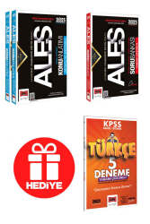 Yargı Yayınları 2025 ALES Vip Sayısal-Sözel Yetenek Konu Anlatımı ve Soru Bankası Seti - Yargı Yayınları