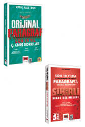 Yargı Yayınları 2025 KPSS ALES DGS Klas Serisi Orijinal Paragraf Son 15 Yıl Çıkmış Sorular ve Paragraf Sihirli Sınav Kelimeleri - Yargı Yayınları