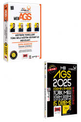 Yargı Yayınları 2025 MEB-AGS Eğitimin Temelleri Türk Milli Eğitim Sistemi ve Mevzuatı (Soru-Deneme) Seti - Yargı Yayınları