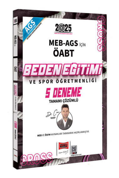 Yargı Yayınları 2025 MEB-AGS ÖABT Beden Eğitimi ve Spor Öğretmenliği 5 Deneme - 1