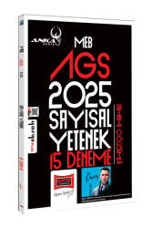 Yargı Yayınları 2025 MEB-AGS Anka Serisi Sayısal Yetenek Tamamı Çözümlü 15 Deneme - Yargı Yayınları
