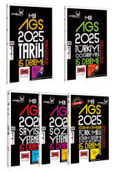 Yargı Yayınları 2025 MEB-AGS Anka Serisi Tüm Dersler Tamamı Çözümlü Deneme Seti (5 Kitap) - Yargı Yayınları