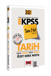 Yargı Yayınları 2026 E-KPSS Tam Not Serisi Tarih Hem Konu Hem Soru Özet Ders Notu - Yargı Yayınları