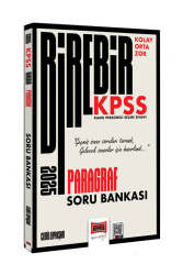 Yargı Yayınları 2025 KPSS Birebir Serisi Kolay-Orta-Zor Paragraf Soru Bankası - Yargı Yayınları