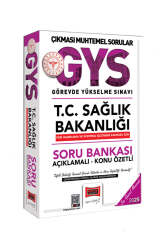 Yargı Yayınları 2025 T.C Sağlık Bakanlığı Veri Hazırlama ve Kontrol İşletmeni İçin Soru Bankası - Yargı Yayınları