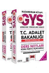 Yargı Yayınları 2025 T.C Adalet Bakanlığı Mübaşir Kadrosu İçin Ders Notları (2 Cilt) - Yargı Yayınları
