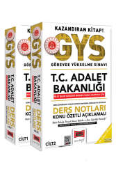 Yargı Yayınları 2025 T.C Adalet Bakanlığı Bilgi İşlem Müdürü Merkez-Taşra Kadrosu İçin Ders Notları (2 Cilt) - Yargı Yayınları