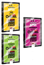 Yargı Yayınları 2026 KPSS Lise-Önlisans Genel Kültür Orijinal 2010-2024 Konu Konu Çıkmış Sorular Seti (3 Kitap) - Yargı Yayınları