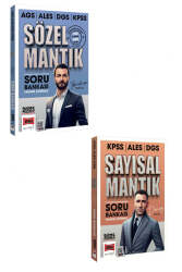 Yargı Yayınları 2025 KPSS ALES DGS AGS Sözel-Sayısal Mantık Soru Bankası Seti (2 Kitap) - Yargı Yayınları