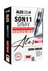 Yargı Yayınları 2026 ALES Ekonomik Seri Son 11 Sınav Çıkmış Sorular (13 Nisan 2025 Sınavı Dahil) - Yargı Yayınları