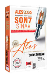 Yargı Yayınları 2026 ALES VIP Son 7 Sınav Çıkmış Sorular (13 Nisan 2025 Sınavı Dahil) - Yargı Yayınları