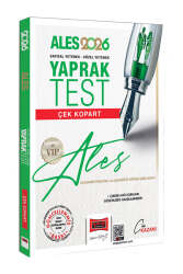 Yargı Yayınları 2026 ALES VIP Sayısal-Sözel Yetenek Çek Kopart Yaprak Test - Yargı Yayınları