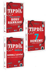 Yargı Yayınları TIPDİL Medical Series Konu Anlatımlı Soru Bankası - Renkli Çeviri - 7 Deneme Seti (3 Kitap) - Yargı Yayınları