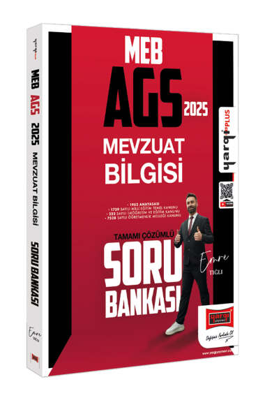 Yargı Yayınları 2025 MEB-AGS Mevzuat Bilgisi Tamamı Çözümlü Soru Bankası (Emre Tığlı) - 1