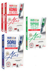 Yargı Yayınları 2026 ALES VIP Sayısal-Sözel Yetenek Konu - Soru - Yaprak Test Seti (3 Kitap) - Yargı Yayınları