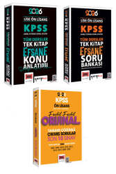 Yargı Yayınları 2026 KPSS Lise Ön Lisans GK-GY Tüm Dersler Konu - Soru - Ön Lisans Fasikül 10 Sınav Çıkmış Sorular Seti - Yargı Yayınları