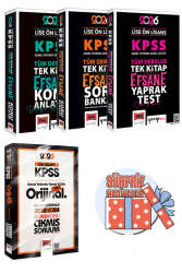 Yargı Yayınları 2026 KPSS Lise Ön Lisans GK-GY Tüm Dersler Konu - Soru - Yaprak Test - Ön Lisans Çıkmış Sorular Seti (4 Kitap) - Yargı Yayınları